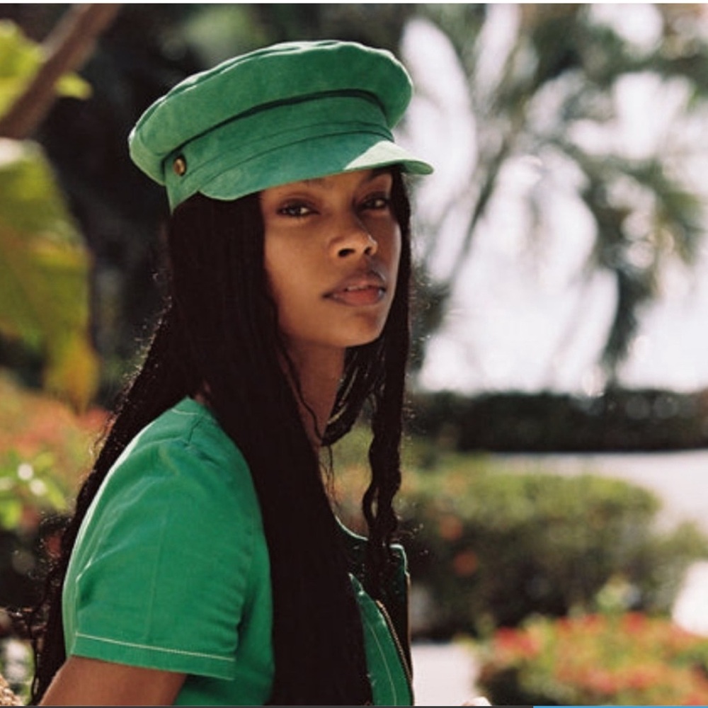 NEW Lack of Color “Lola” Green Suede Hat - Picture 4 of 11